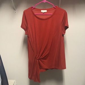 Treasure and Bond gathered pleat top